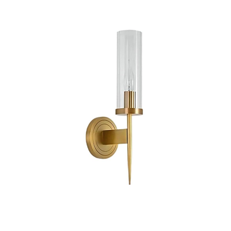 Clear Glass Shade Wall Sconces