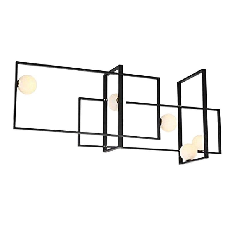 Plafonnier en verre Mondrian