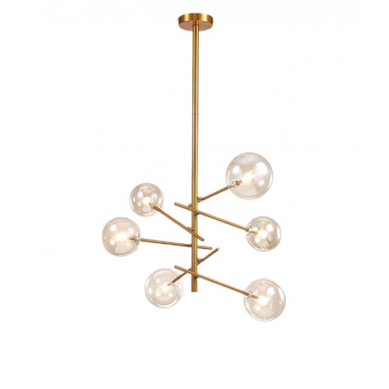 VERTICAL Ball Chandelier