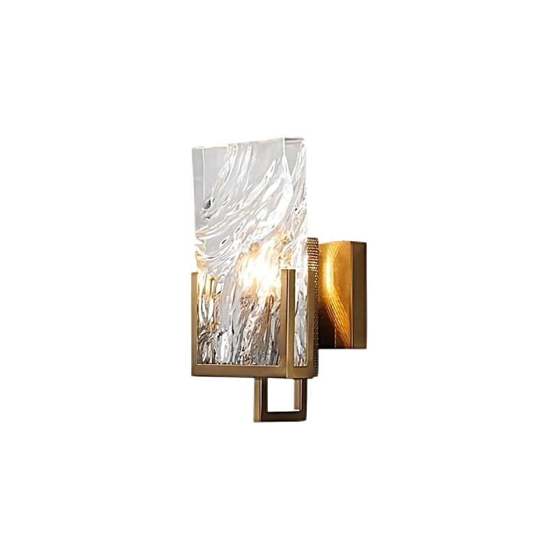 Applique cristal de glace Crystal Sconce