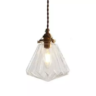 Hanglampen van helder glas