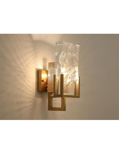 Applique cristal de glace Crystal Sconce