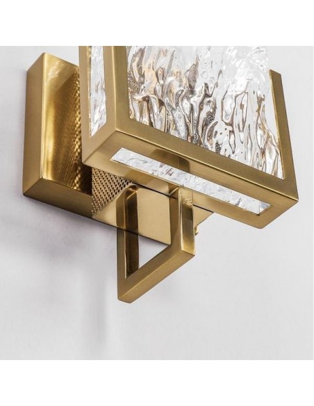 Applique cristal de glace Crystal Sconce