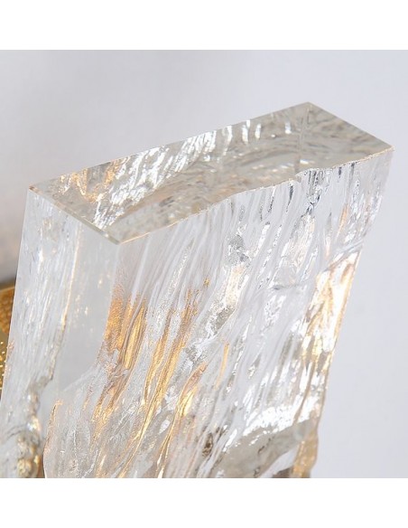 Applique cristal de glace Crystal Sconce