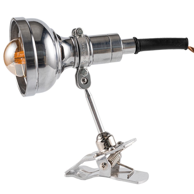 Lampe à Pince Industrielle Rétro