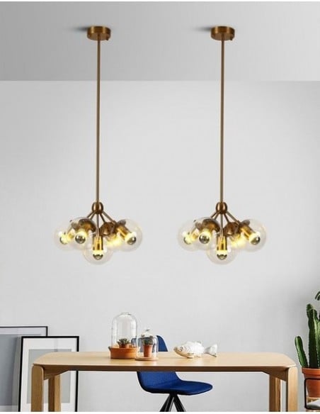 Lustre Modo – 5 Globes