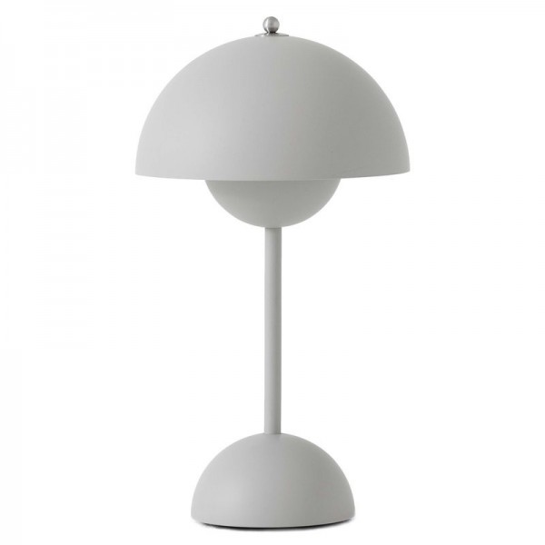 Lampe Flowerpot VP9-Gris clair mat