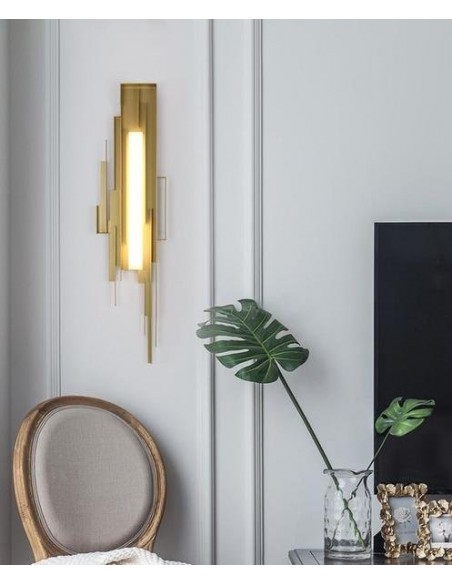 Metal Sculpted Sconce