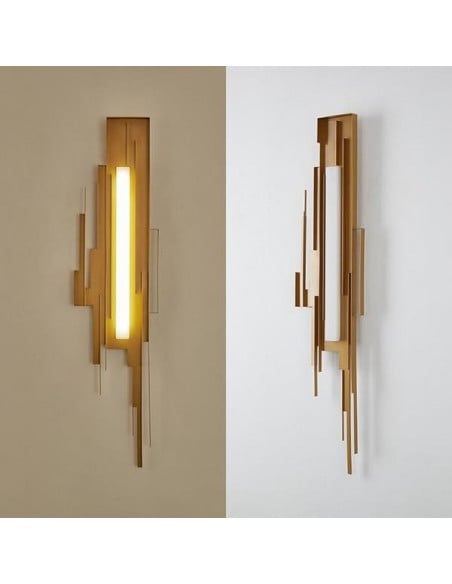 Metal Sculpted Sconce