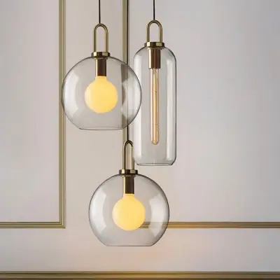 Glazen hanglamp 2