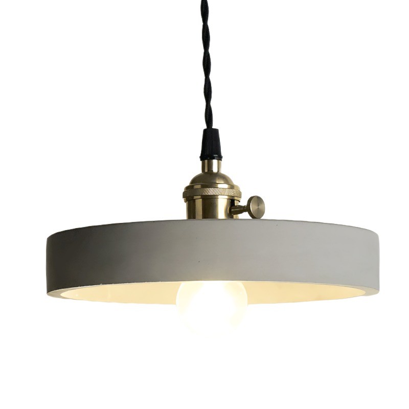 Concrete Vasa Minimalist Pendant Light