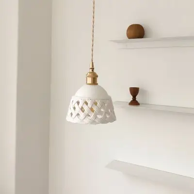 Durchbrochene Keramiklampe 2