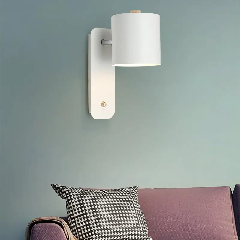 Aplique de pared cilíndrico giratorio... Aplique de pared cilíndrico giratorio...