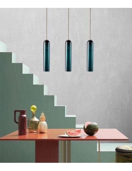 Glass wall sconce/pendant lamp