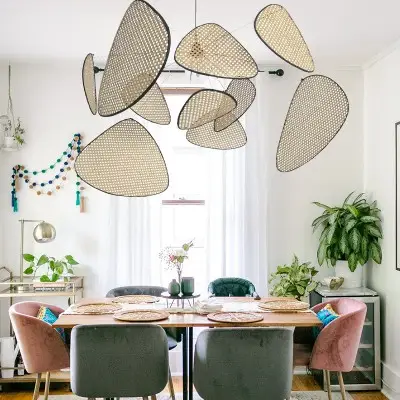 Suspension Screen Cannage-Dia 80 cm x H 50 cm 2