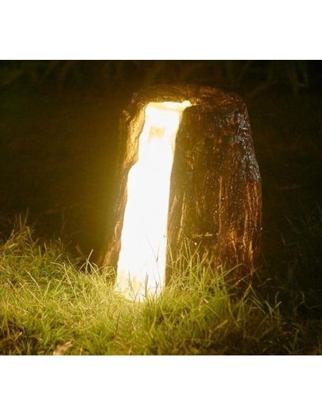 Cracked Stump Lamp
