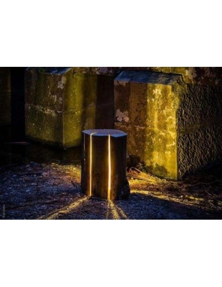 Cracked Stump Lamp
