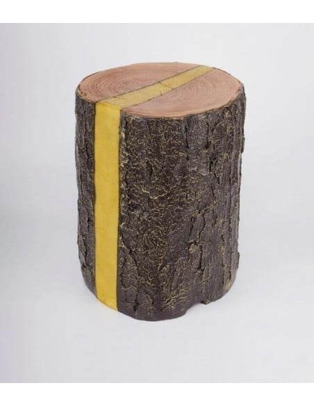 Cracked Stump Lamp
