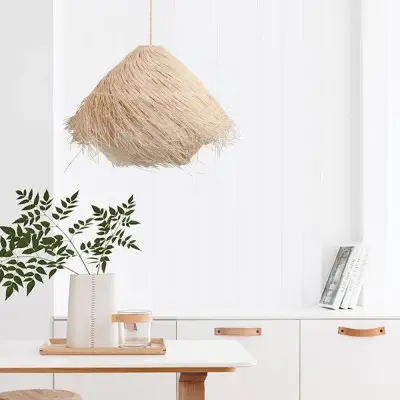 Boho Style Bird Nest Rattan... 2