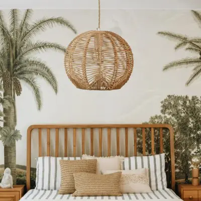 Boho Style Orb Rattan... 2