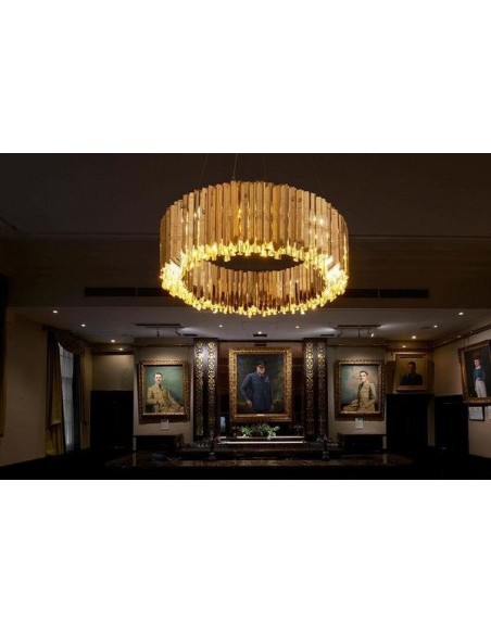 Facet chandelier collection