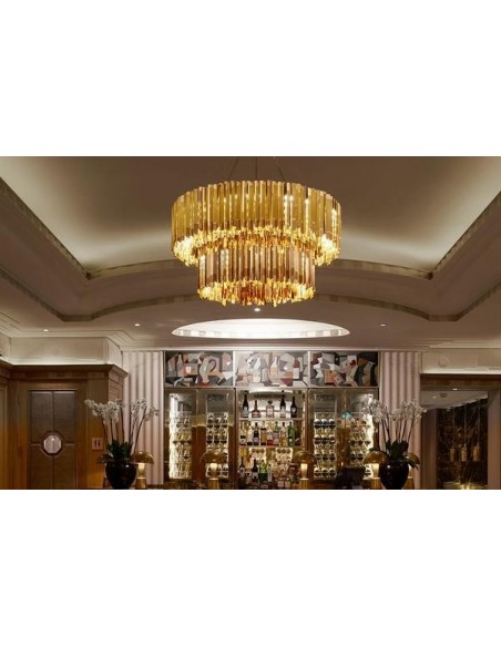 Facet chandelier collection