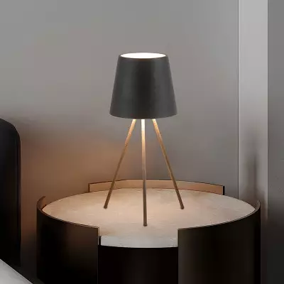 Lámpara de mesa con trípode... 2