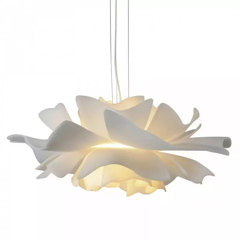 Lampada a sospensione con fiore di...