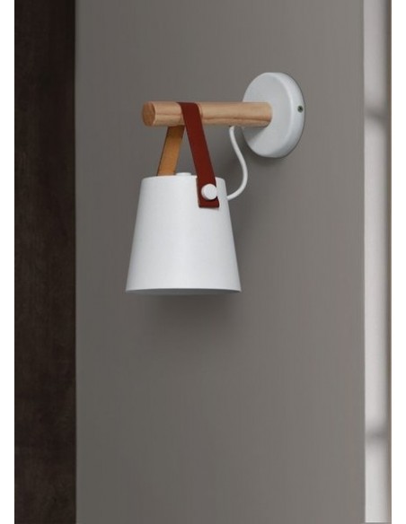 LED wooden wall light