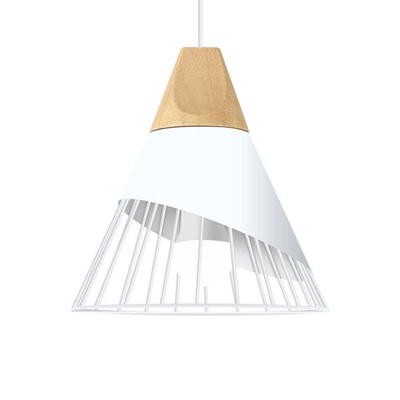 Nordic Colorful Metal Cage Pendant...