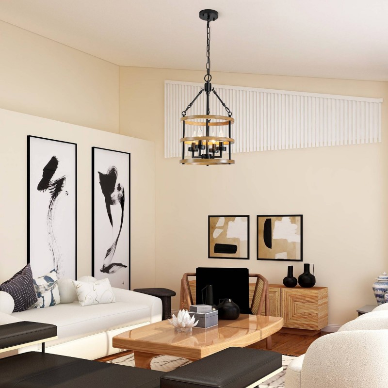 Lampada a sospensione in metallo con... Lampada a sospensione in metallo con...