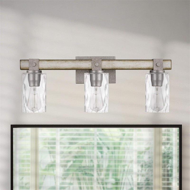 Lampe Murale Industrielle en Bois... Lampe Murale Industrielle en Bois...