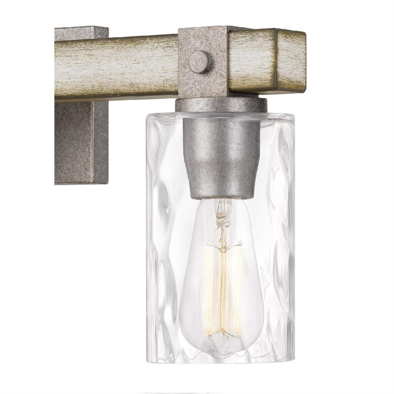 Lampe Murale Industrielle en Bois... Lampe Murale Industrielle en Bois...