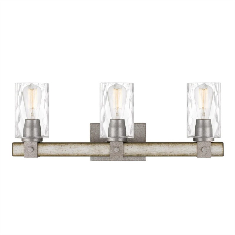 Lampe Murale Industrielle en Bois... Lampe Murale Industrielle en Bois...