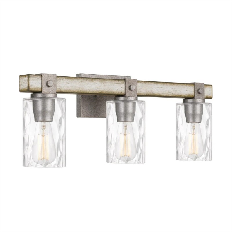 Lampe Murale Industrielle en Bois... Lampe Murale Industrielle en Bois...