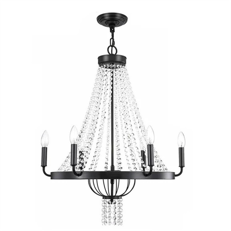 Lampadario moderno di cristallo di...