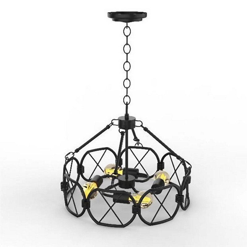 Lampada a sospensione rustica...
