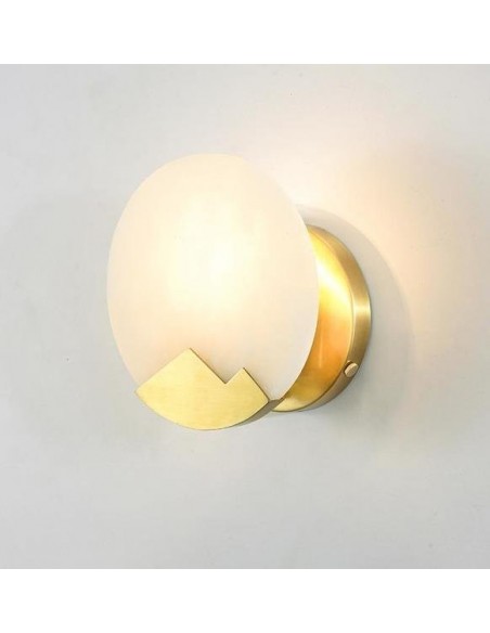 Pure copper and marble Wall Lamp