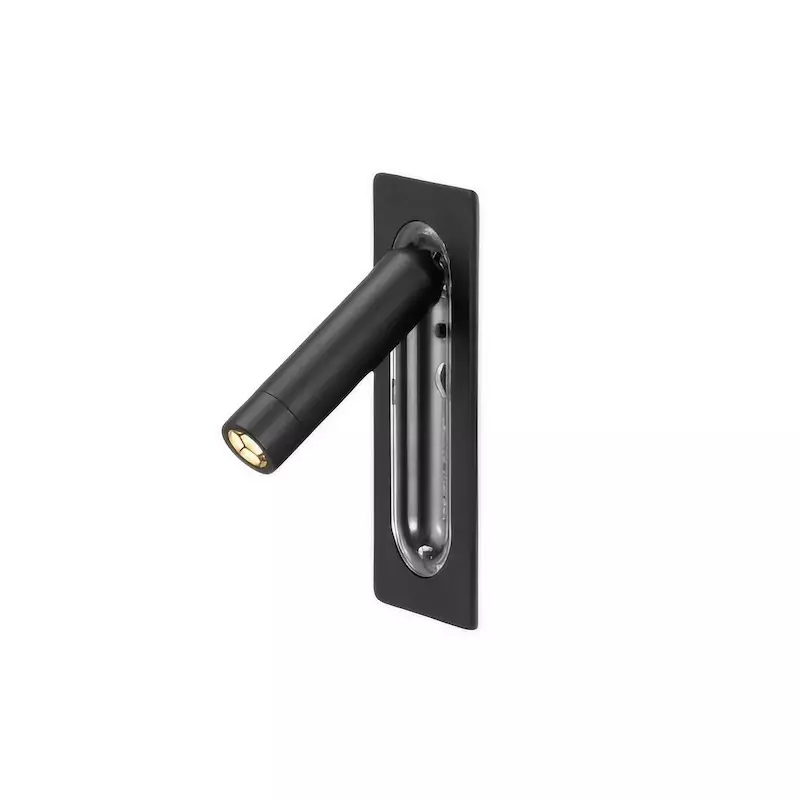 Applique da parete con tubo led