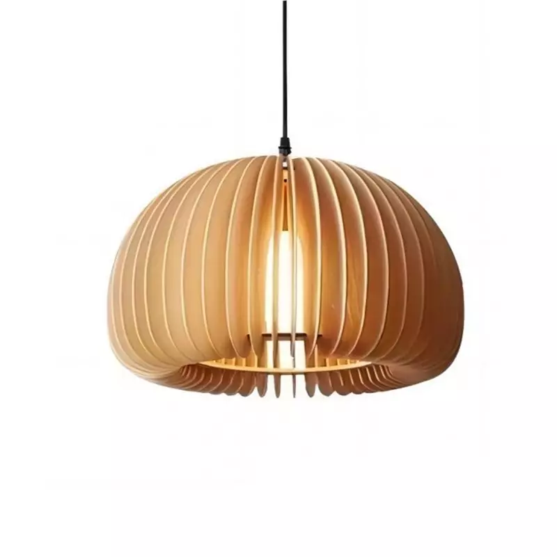 Creatieve houten pompoen hanglamp KL112