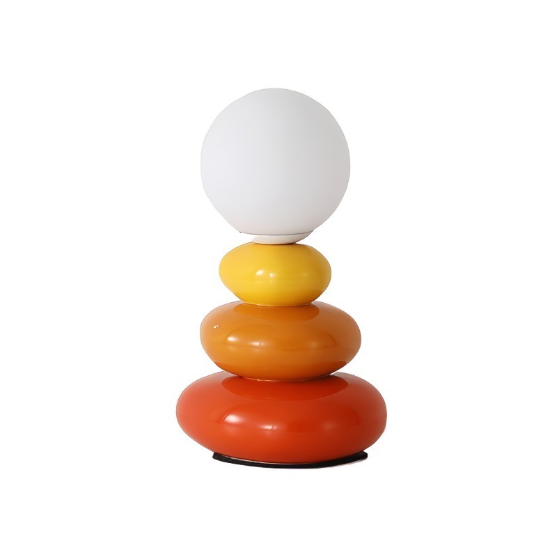 Creative Stacked Stone Ceramic Table...