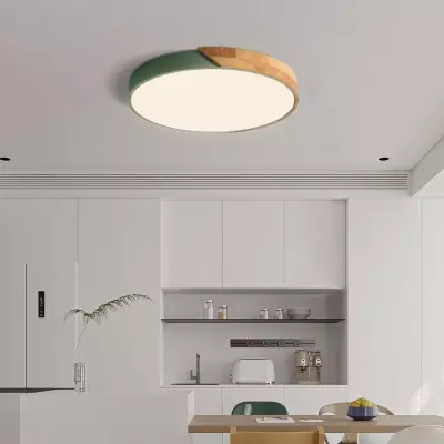 Modern Wooden Slim Round... 2