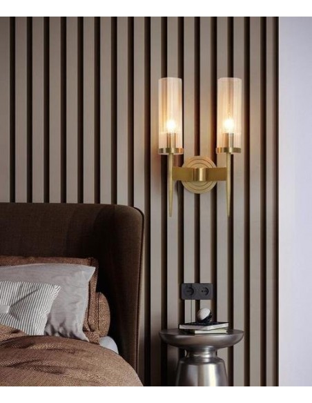 Clear Glass Shade Wall Sconces