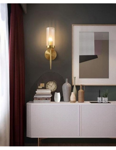 Clear Glass Shade Wall Sconces