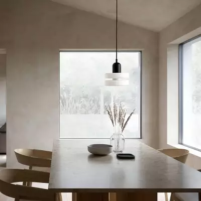 Double Puck Pendant Lamp 2