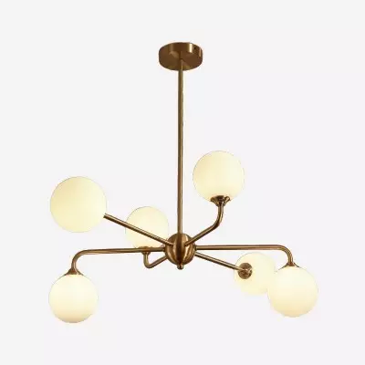LUXE Glazen Bol Kroonluchter