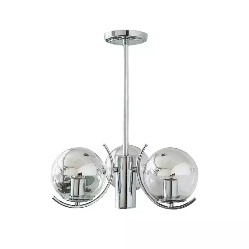 Lustre moderne en boule de verre...