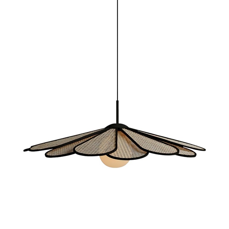 Japanese Rattan Pendant Light