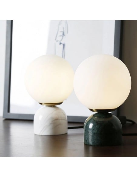 Lampe de table en marbre