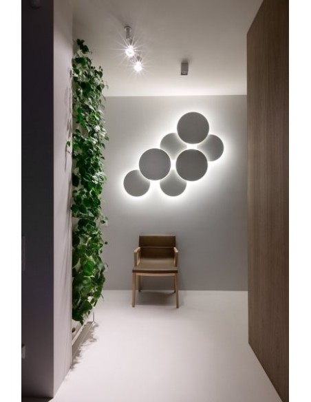 PUCK WALL ART | Fluorescent wall light